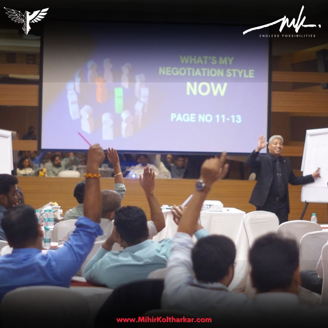 PowerFULL Negotiator training for Casagrand real estate team in Chennai