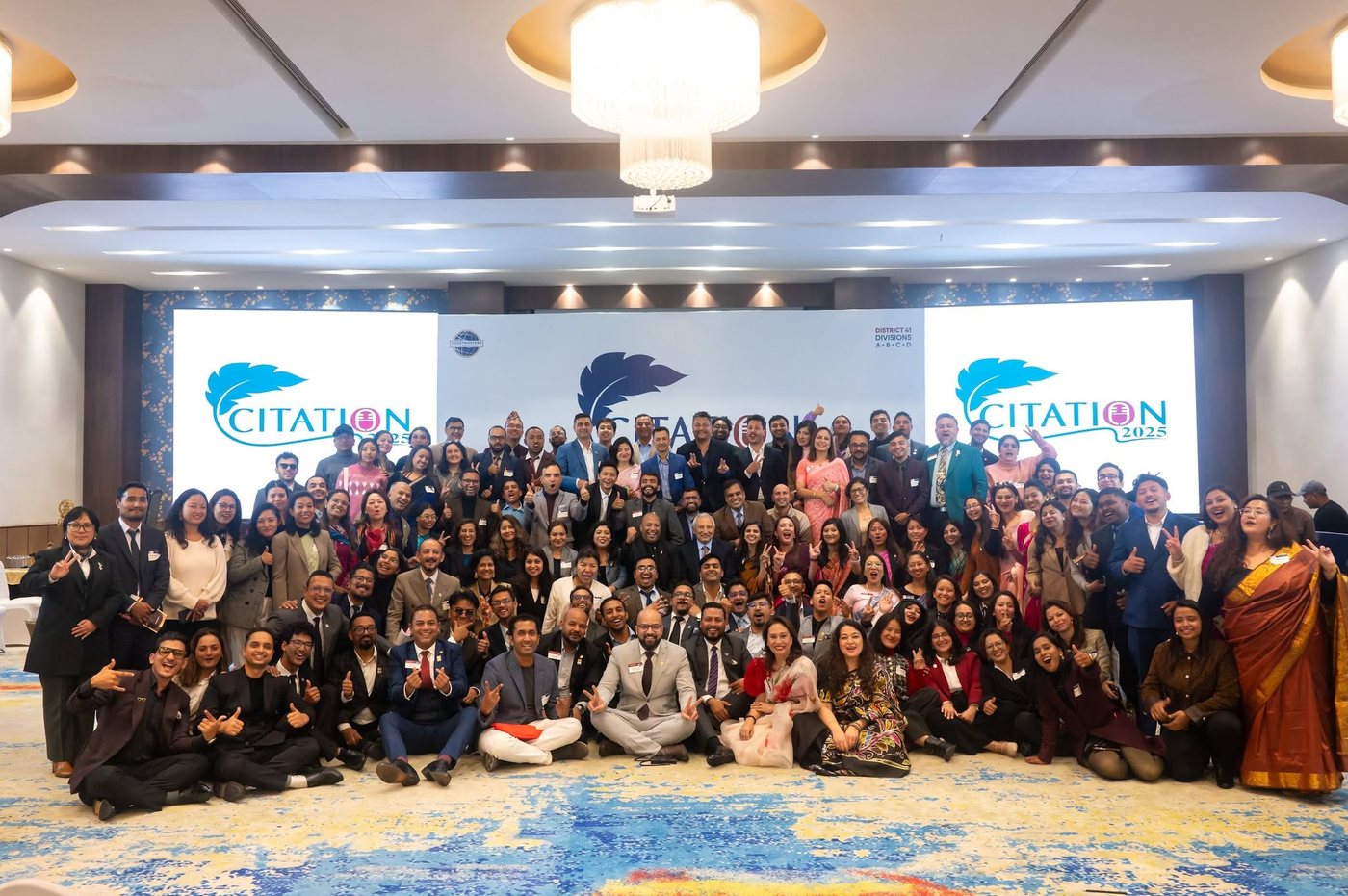 Keynote speaker at Toastmasters Citation 2025, Kathmandu, Nepal